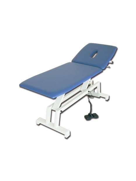 Blue Electric Examination Table