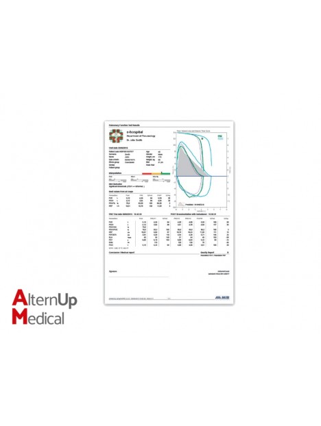 SPIROLAB 7" Touch-screen Spirometer with SpO2
