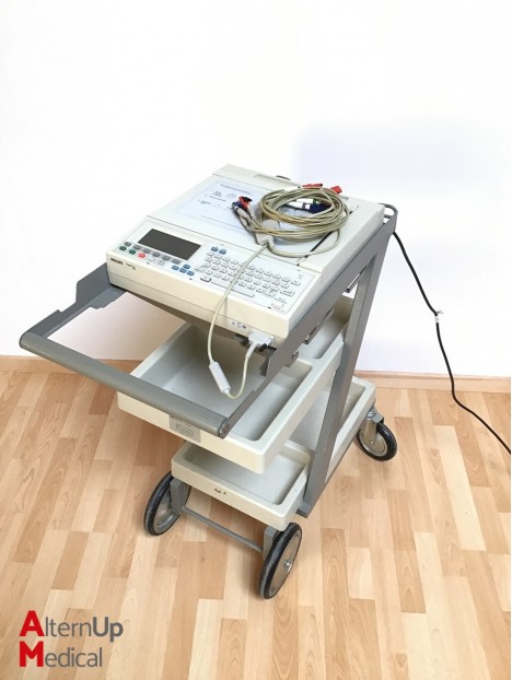 ECG Philips M1771A sur chariot