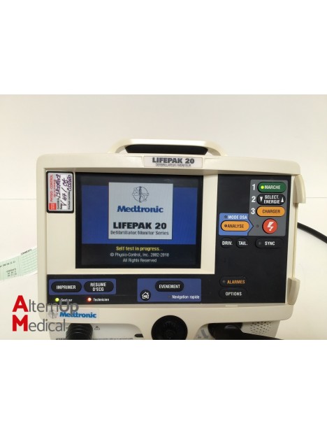 Medtronic Lifepak 20 Defibrillator