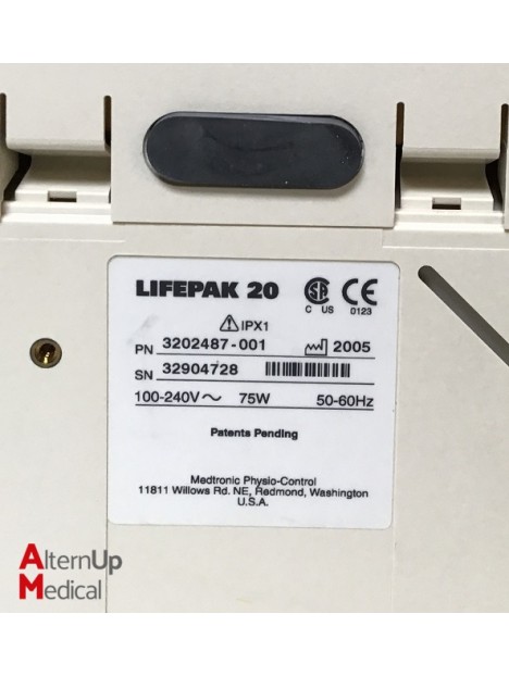 Medtronic Lifepak 20 Defibrillator