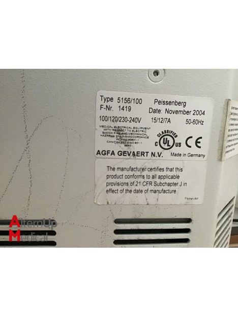 AGFA CR-25 Radiology Plate Reader