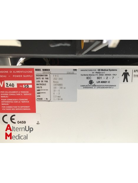 GE VMX Mobile X-Ray
