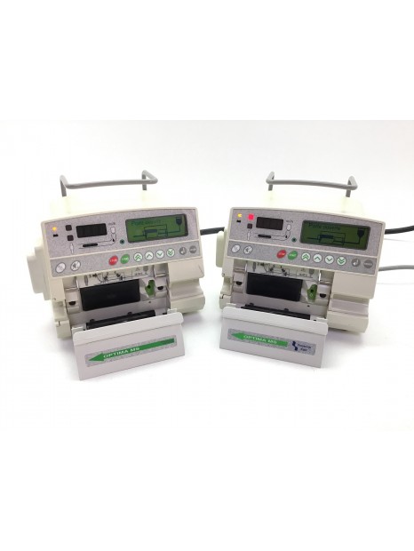 Set of 2 Fresenius Vial Optima MS Volumetric Pumps 
