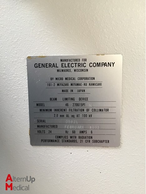 GE AMX4 Portable X-Ray Mobile
