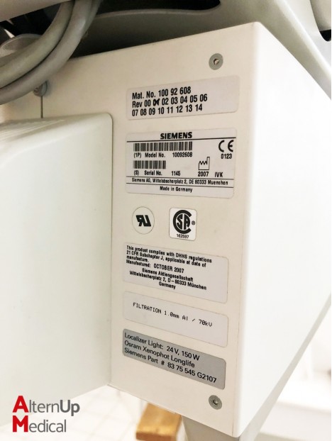 Système de Radiologie Siemens Axiom Iconos R200