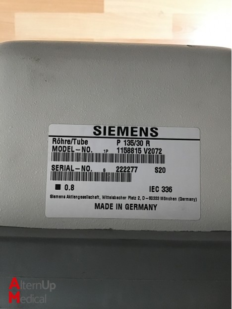 Siemens Mobilett Plus E Mobile X-Ray Machine