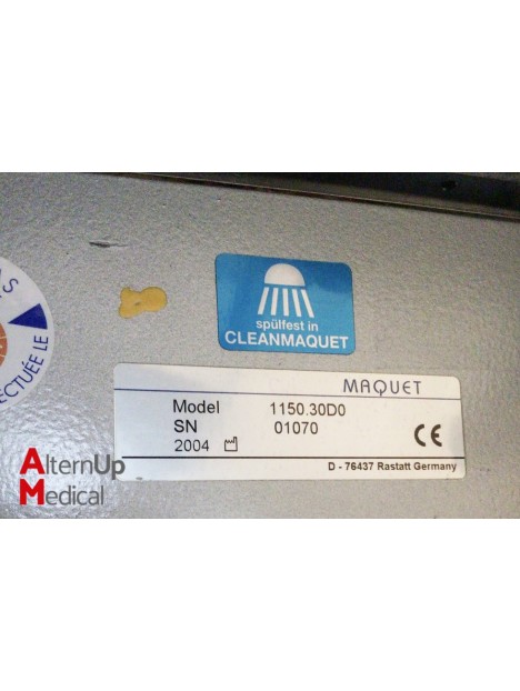Plateau de Table d'Opération Maquet 1150.30D0