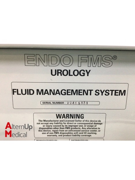 Endo FMS Urology Irrigation System Dual Pump