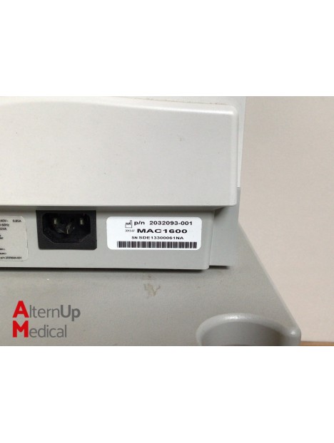 Electrocardiographe GE MAC 1600