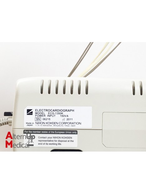 Nihon Kohden Cardiofax M Electrocardiograph