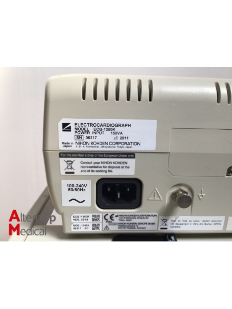 Nihon Kohden Cardiofax M Electrocardiograph