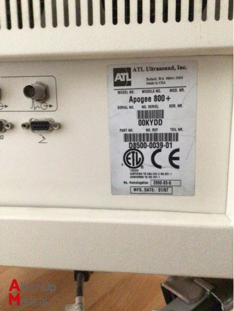 Echographe ATL Apogée 800+ 