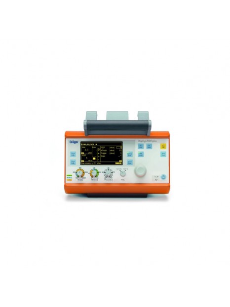  Drager Oxylog 2000 Plus Transport Ventilator