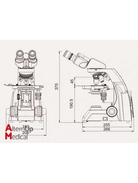 LED Biological Microscope