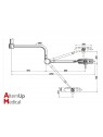 RIMSA Pentaled 30E Ceiling Surgical Light