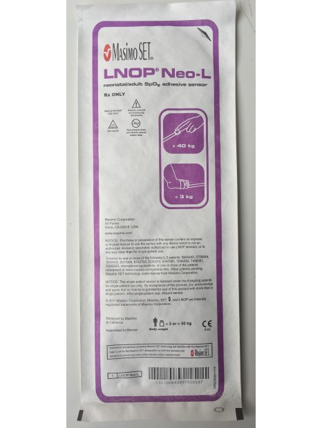 Masimo LNOPNeo-L Adhesive SpO2 Sensor