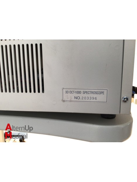 Topcon 3D OCT-1000 Optical Tomography Unit 