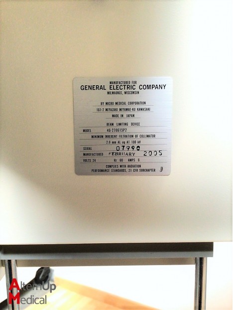 GE AMX4 Plus Portable X-Ray System