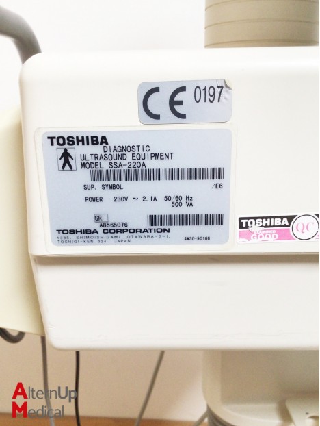 Toshiba SSA-220A Ultrasound