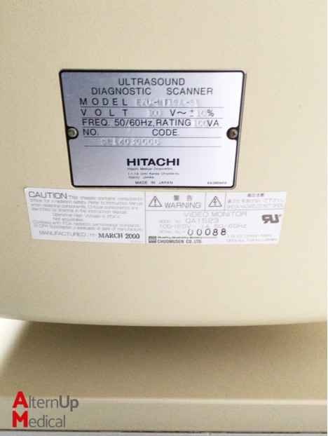 Hitachi EUB-525 Odyssée Ultrasound