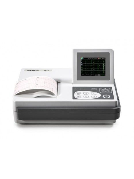 ECG Portatif  Couleur Edan SE-3 avec Moniteur + Logiciel