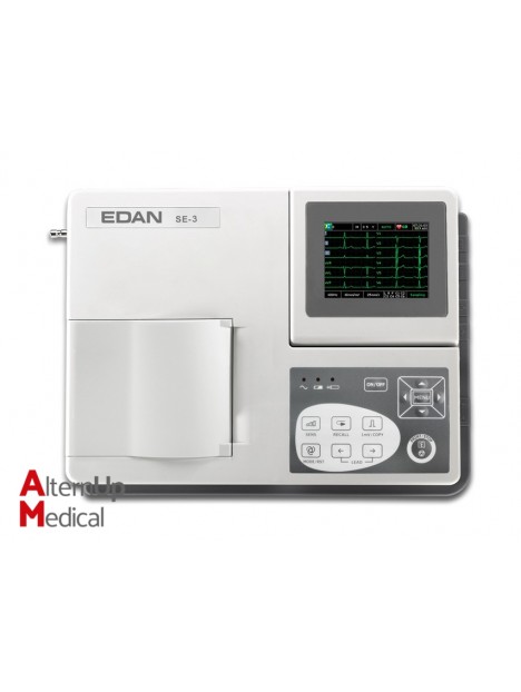 ECG Portatif  Couleur Edan SE-3 avec Moniteur + Logiciel