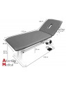 Blue Electric Examination Table