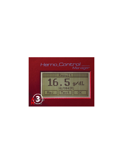 Hemo Control Hemoglobin and Hematocrit Analyzer