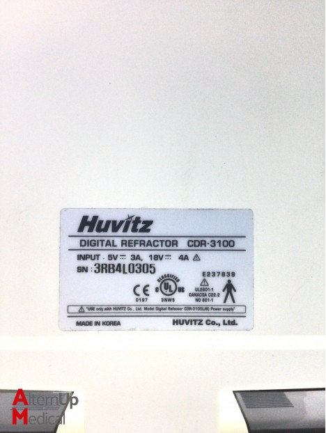 Huvitz CDR-3100 Digital Refractor