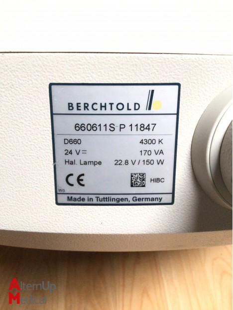 Berchtold D510/D660 Double Surgical Ceiling Light
