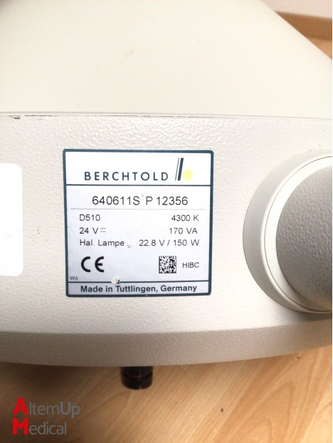 Berchtold D510/D660 Double Surgical Ceiling Light