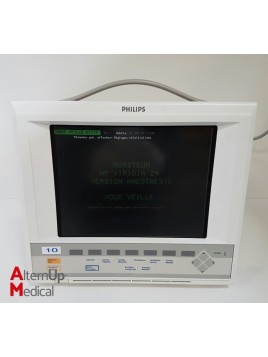 Moniteur Multiparamètres version Anesthésie Philips HP Viridia 24 M1204A 