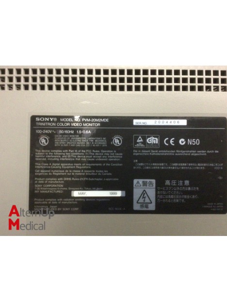 Moniteur Sony Trinitron PVM-20M2MDE