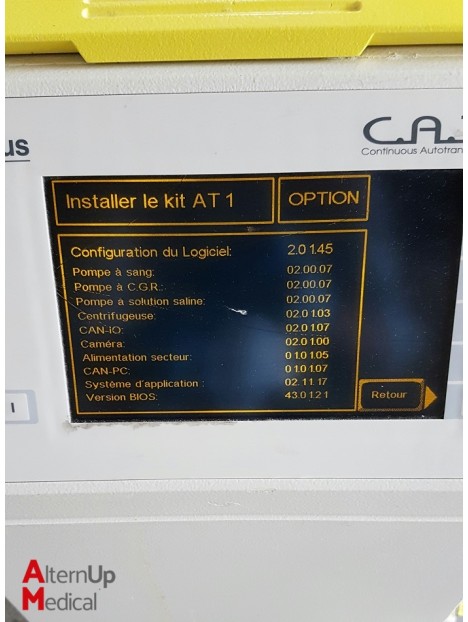 Système d'Autotransfusion Fresenius C.A.T.S
