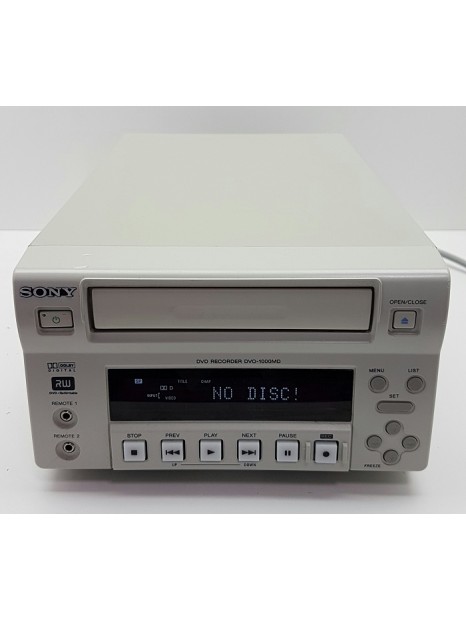 Enregistreur DVD Sony Modèle DV0-1000MD