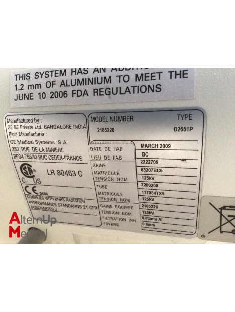 GE AMX4 Plus Portable X-Ray System