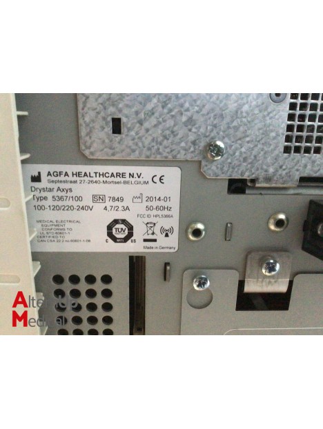 AGFA Drystar AXYS Radiography System