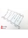 Set of 10 Landanger Faure Peritoneum Forceps