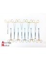 Set de 10 Pinces de Dissection V. Mueller