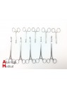 Set of 10 Parametrium Forceps