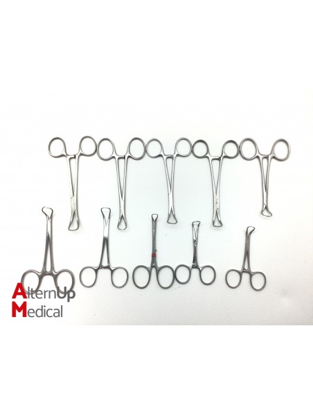 Lot De 10 Pinces Micro Sennheiser – Modèles Variés – Occasion