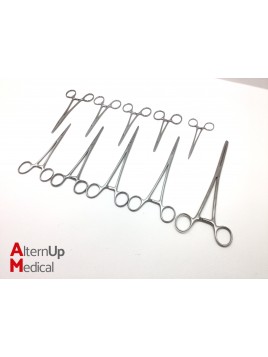 Set de 10 Pinces Hémostatiques Crile Landanger-Bardenat