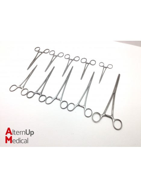 Set de 10 Pinces Hémostatiques Crile Landanger-Bardenat