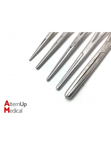 Set of 10 Landanger-Bardenat Crile Artery Forceps