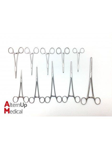 Set de 10 Pinces Hémostatiques Crile Landanger-Bardenat