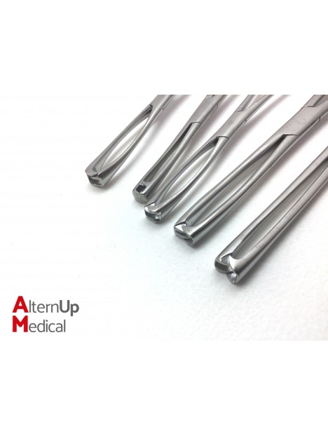 Set of 10 Landanger Uterin Tenaculum Forceps